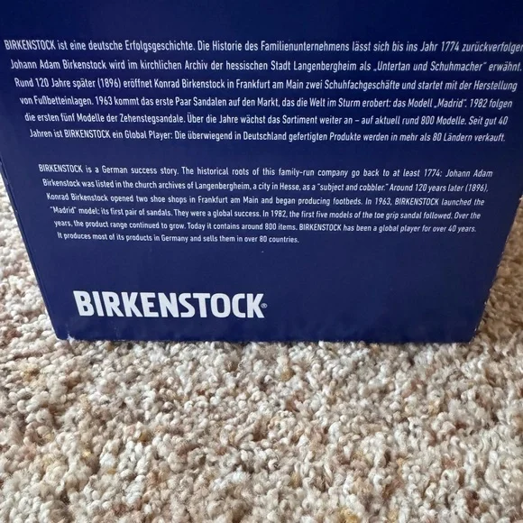 NWT Women’s Sz. 35 (5) Lingua Franca & Birkenstock "give a damn" Arizona Sandal - Picture 13 of 15